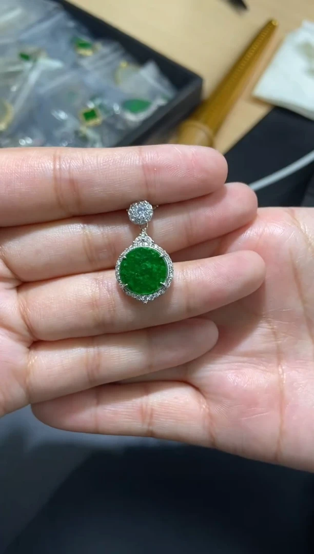 未镶嵌定制翡翠天然翡翠A货46