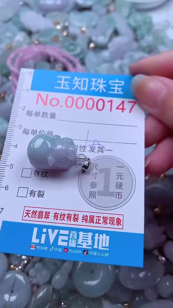 吊坠(不含链)未镶嵌翡翠147