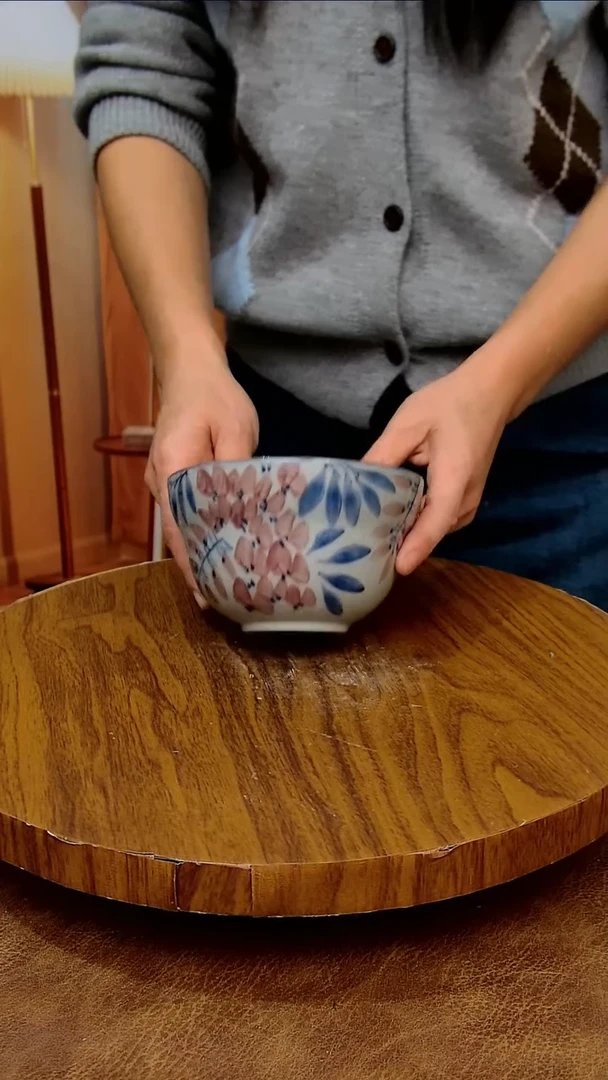 杯子陶微瑕，景德镇手工手绘釉下彩陶瓷