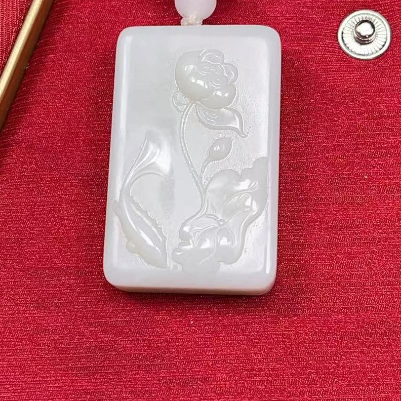 天然和田玉吊坠（多样性发其一）CY01302