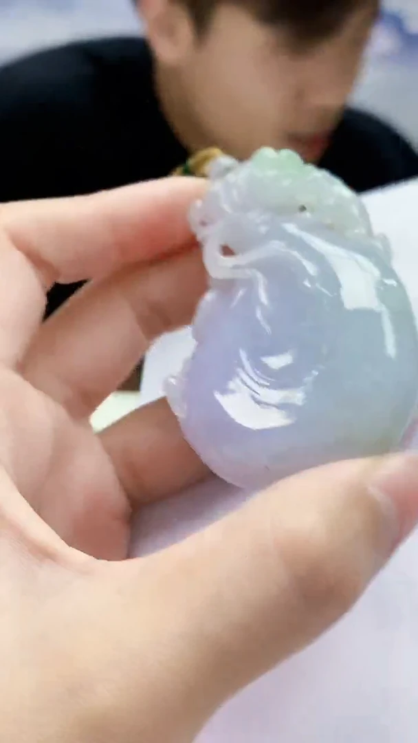 未镶嵌定制翡翠5145lr-毛货挂件199