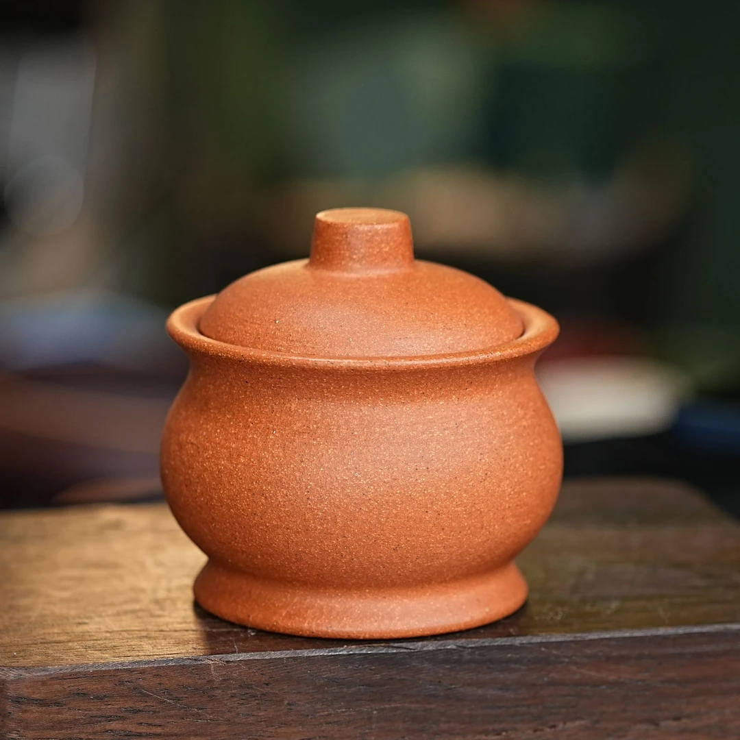 【2700茶叶罐】宜兴原矿紫砂手工制作茶叶