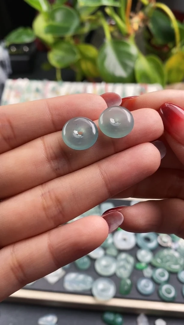 【闪购商品】翡翠裸石翡翠平安扣