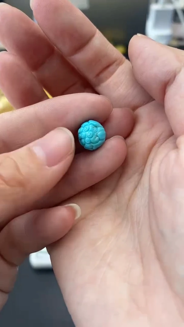 未镶嵌绿松石珠宝奇石977