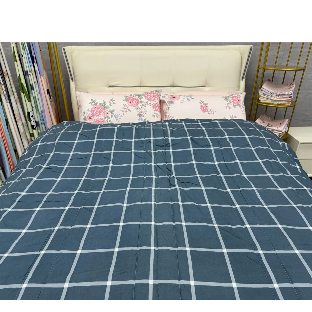 【清仓！】磨毛夏被格子磨毛被