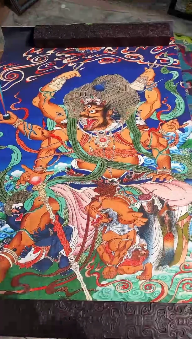 卷轴画天天的唐卡tk160