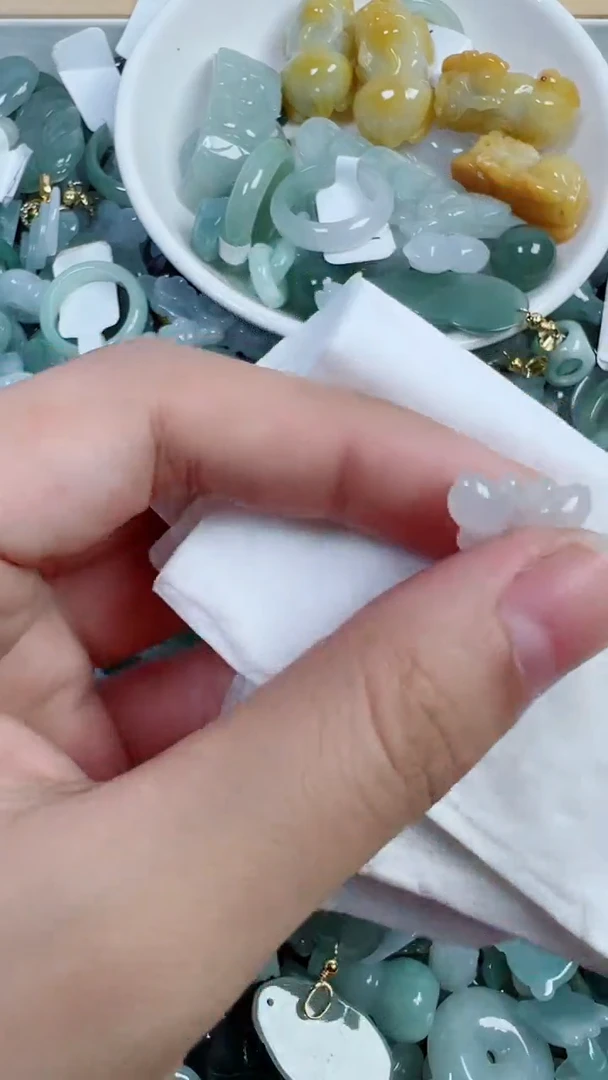 散珠翡翠603号链接，A货翡翠