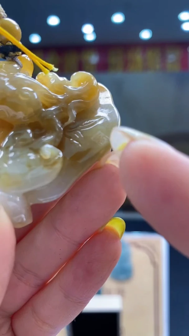 翡翠未镶嵌颈饰********121