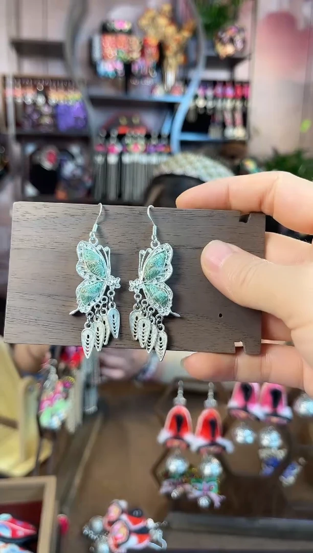 织绣 民族风手工非遗老绣饰品175