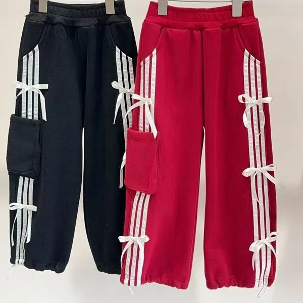 86180女童奥利绒工装裤