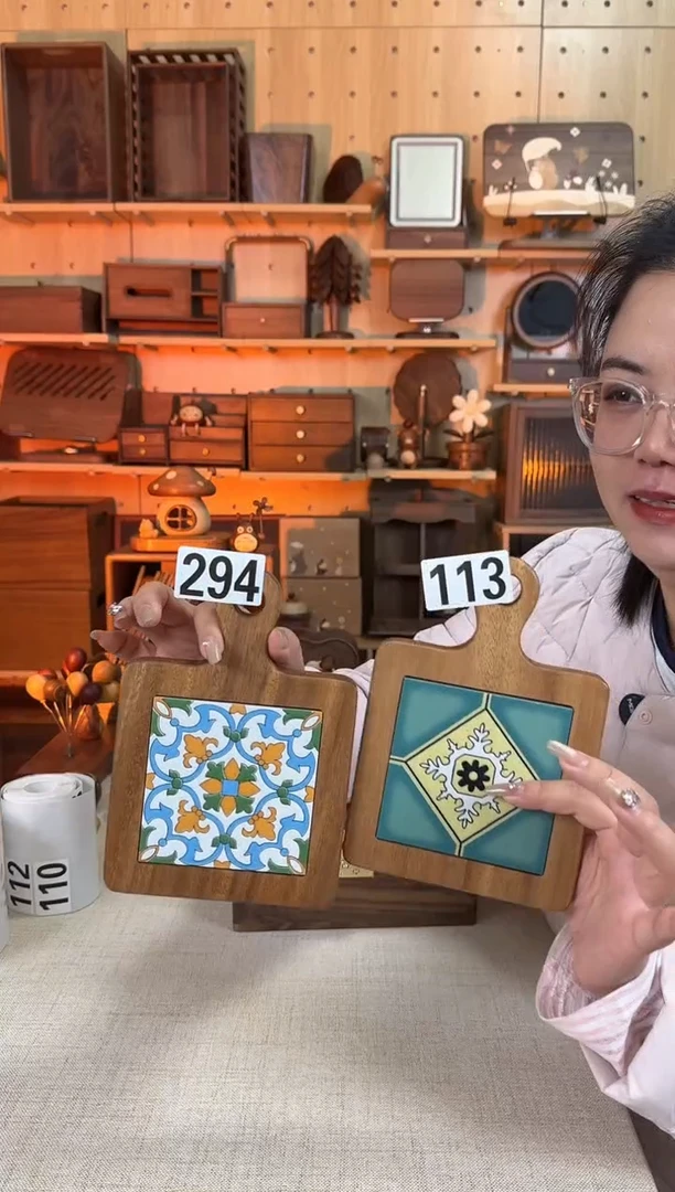 木294 113相思木实木特价锅垫微瑕