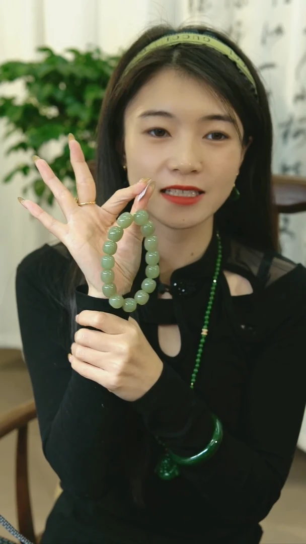 未镶嵌手串和田玉晴水