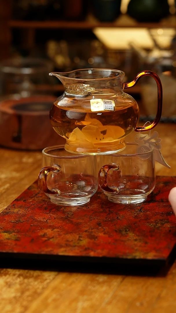 【闪购商品】禾器/熠然月牙/琥珀+璃享水月杯琥珀2入