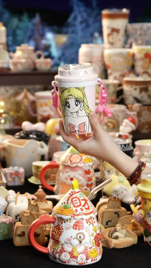 其他陶景德镇釉下彩手绘设计师款陶瓷