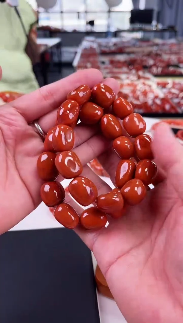 【闪购商品】南红玛瑙瓦西随型手串未镶嵌（多样式发其一）