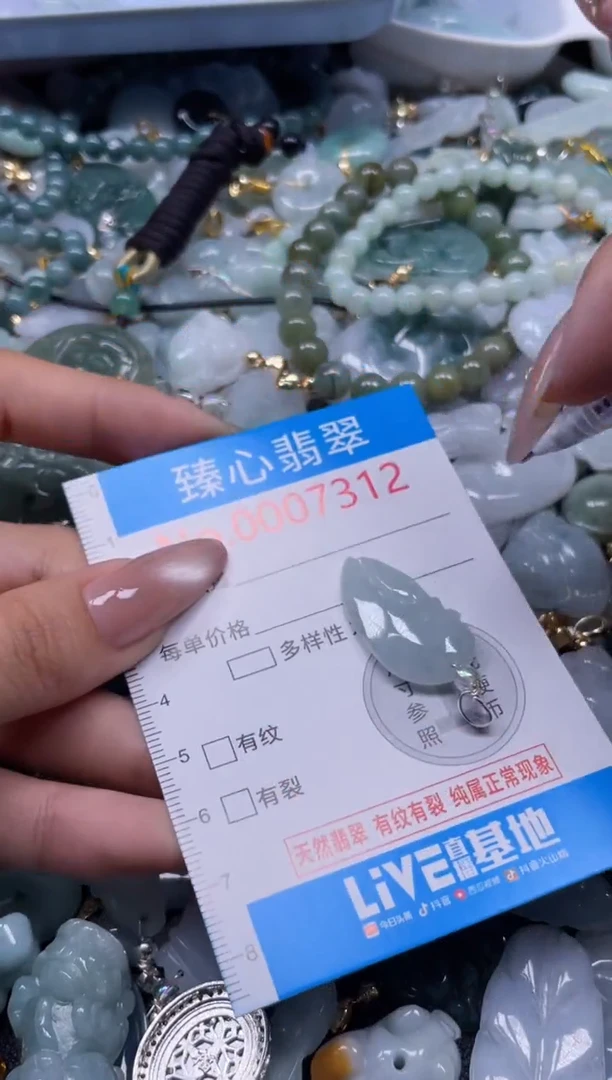 颈饰未镶嵌翡翠7312