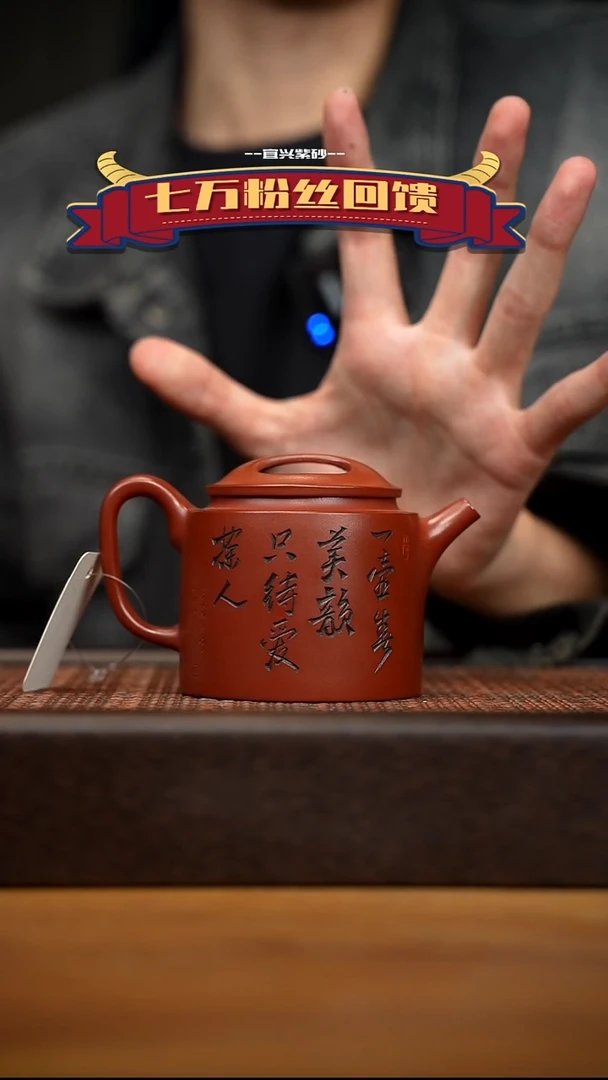 茶壶紫砂宜兴原矿 紫砂手工紫砂壶容量200cc