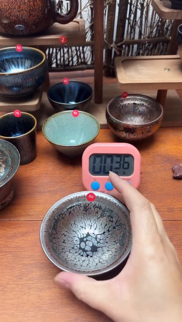 茶盏小**叔89号建盏工匠茶器