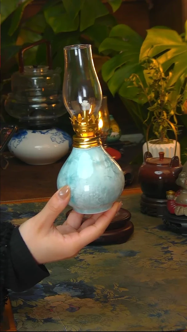 【闪购商品】景德镇陶瓷手工灯摆件