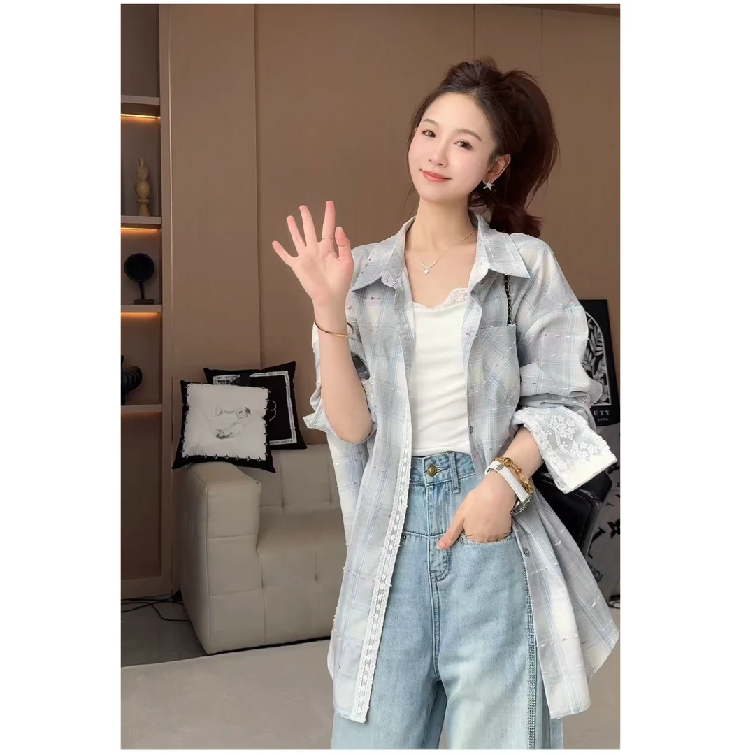 【花田错】丸子璐春季新款时尚休闲衬衫预WZLC5CS0287A
