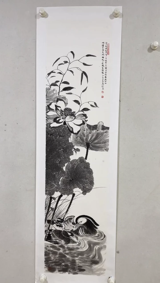 国画Y-王克老师绘画作品-4平尺宋元花鸟系列（带荣宝斋宁波证书）