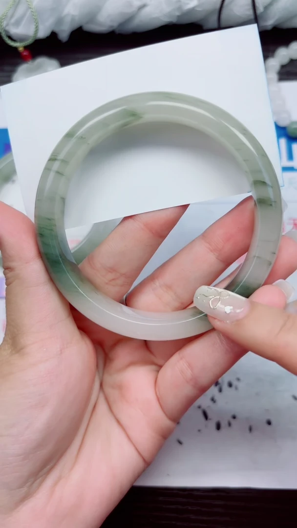 石英质玉手镯未镶嵌A5-62.63