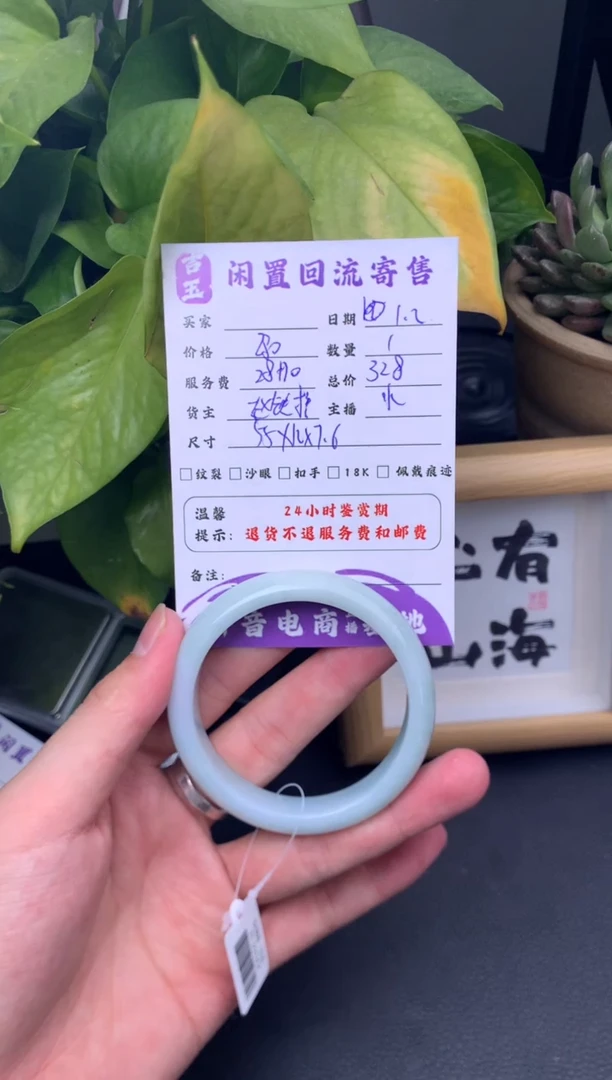 未镶嵌手镯翡翠手镯