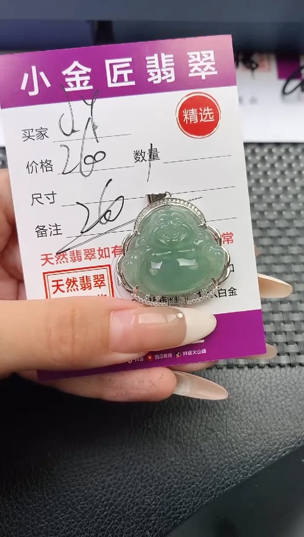 翡翠银S925镶嵌颈饰J*·