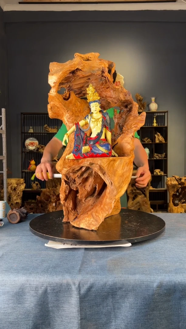 木卢师傅根艺作品（不包含人物摆件）