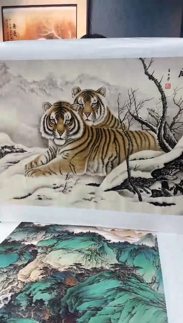 国画九霄甄选国画作品