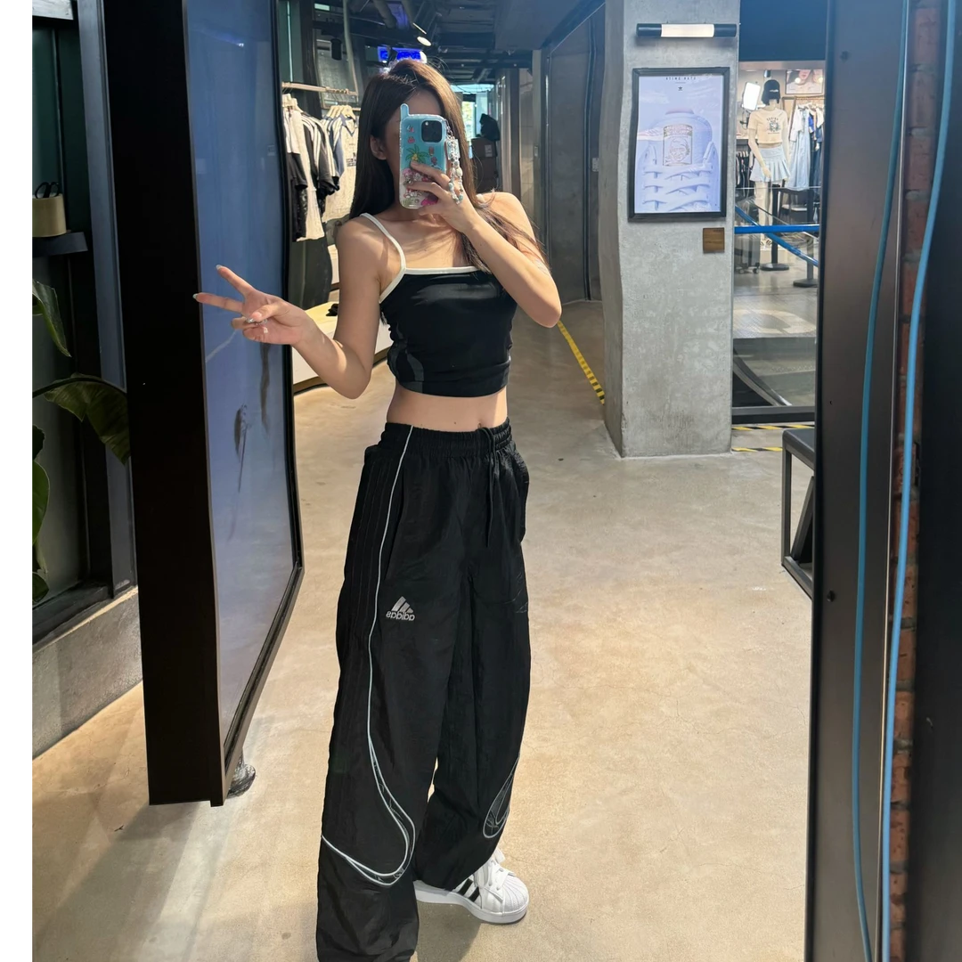 Adidas三叶草ADILENIUM TEAMGEISTTRACKSUIT 宽松运动裤KF8521
