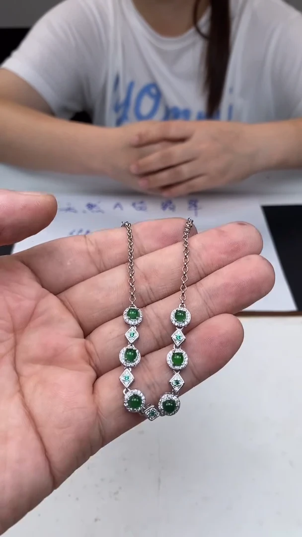 合金手链翡翠8定制翡翠多样性发货{其一}