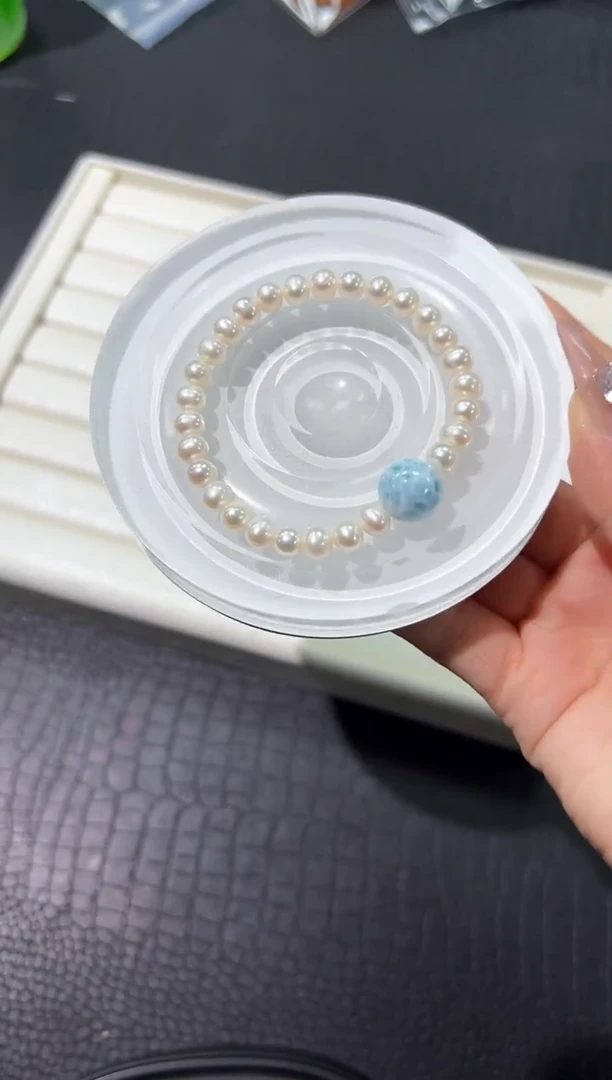 未镶嵌手绳淡水珍珠68j多样性发其一【1条】默认微瑕