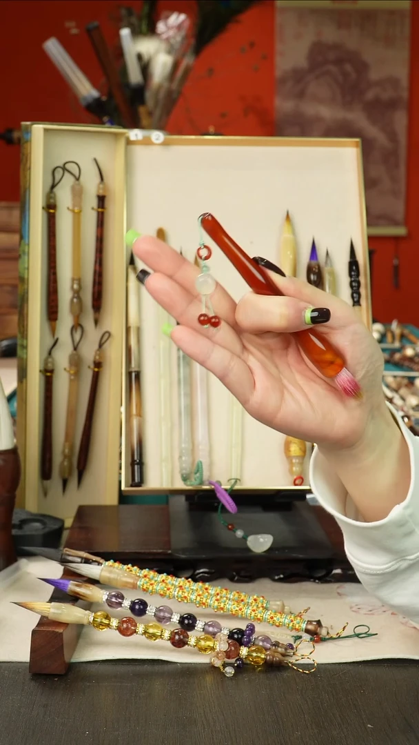 孤品高货毛笔链接