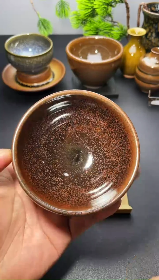 茶盏131 建盏叶紫