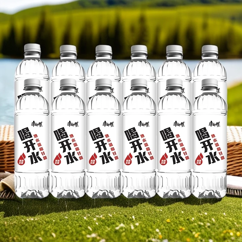 【到手12瓶】康师傅喝开水熟水温和好吸收夏天解渴380ml饮用水