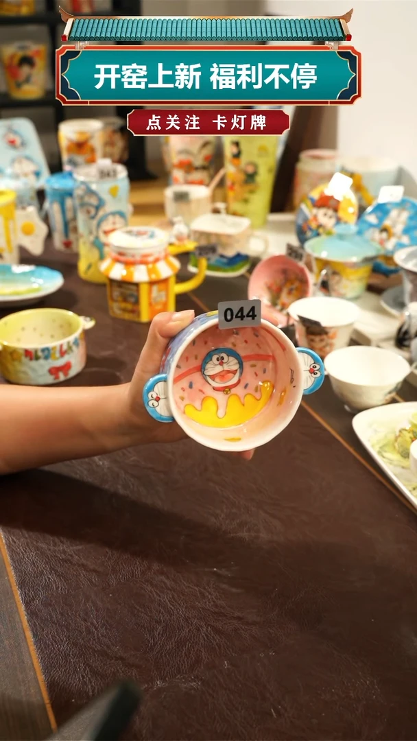 景德镇高温釉下彩纯手工手绘044