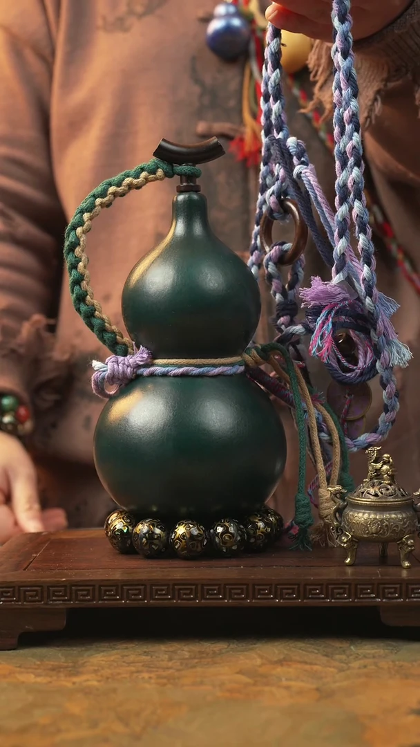 198大漆一物一拍记葫堂出品【不带手串】