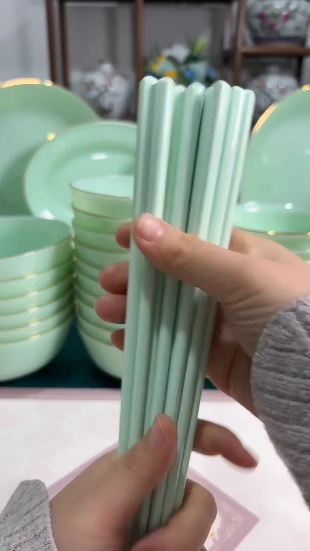 玉瓷筷子10双福利价格