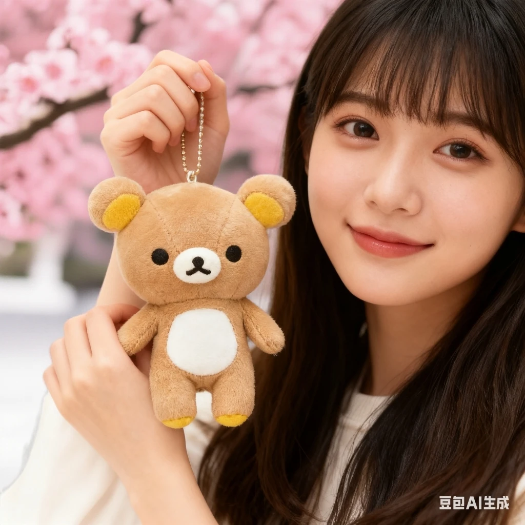 13cm毛绒玩具公仔小熊经典松弛熊包包挂饰玩偶礼物轻松熊生日礼物