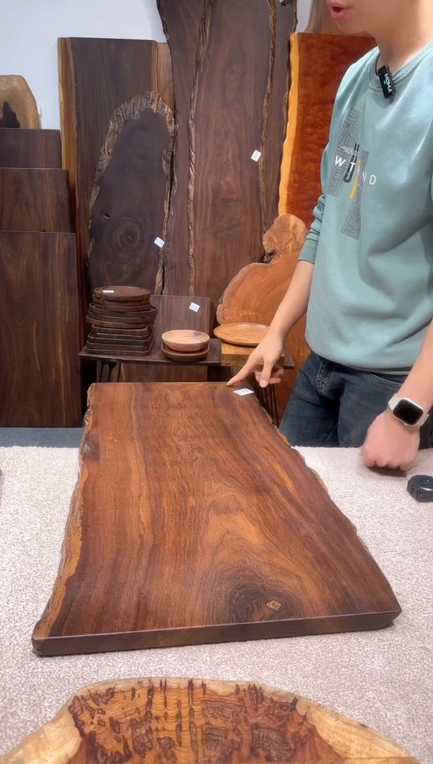 【闪购商品】风车木（黑檀木）尺寸80*41*2.3编号527