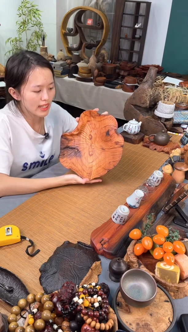 老挝花梨果盆28-25-4.5