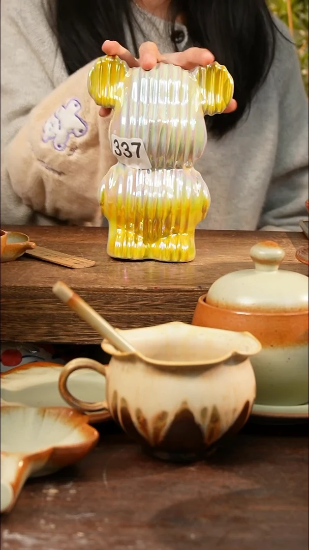 盘高颜值粗陶餐具限时抢购