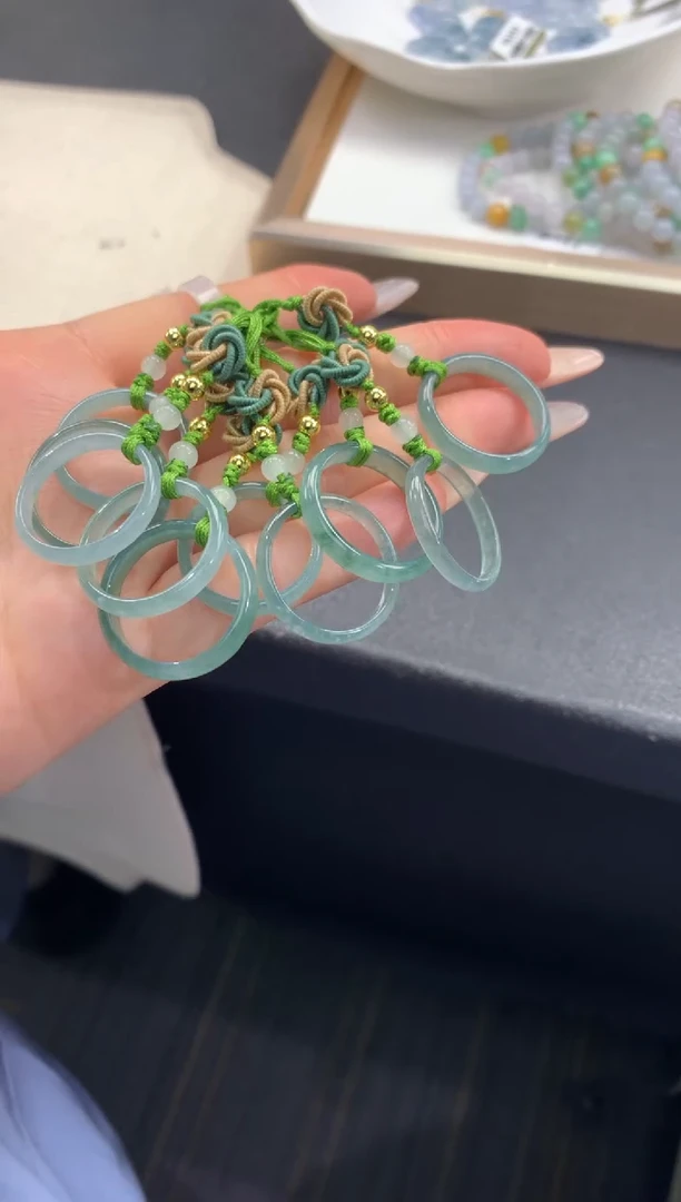 未镶嵌挂件翡翠FC416 翡翠手机挂 多样性发其一