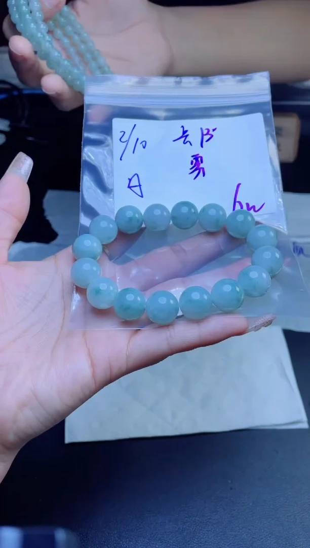 【闪购商品】定制翡翠未镶嵌珠串
