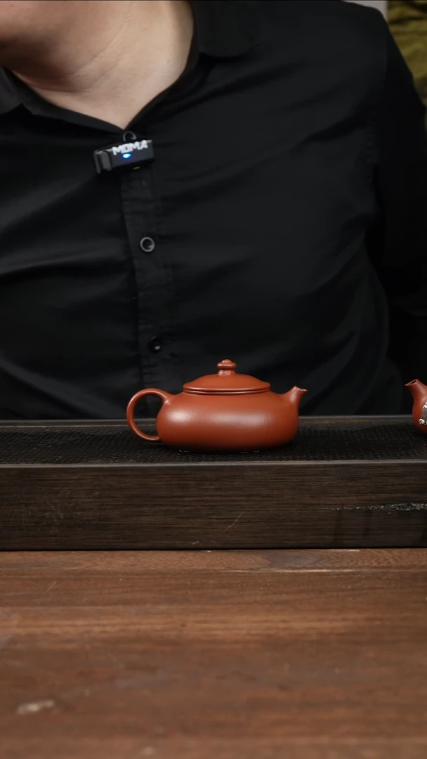 茶杯紫砂O*E朱泥小寒江     130CC