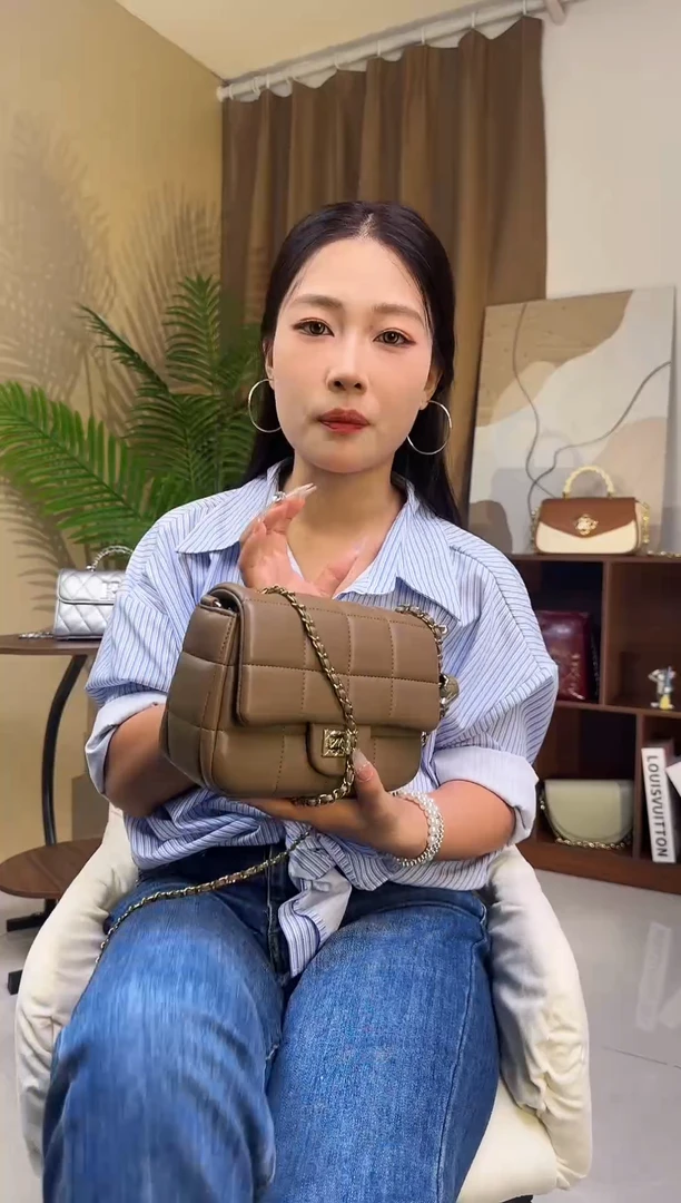 牛皮（革）方胖子轻奢女包