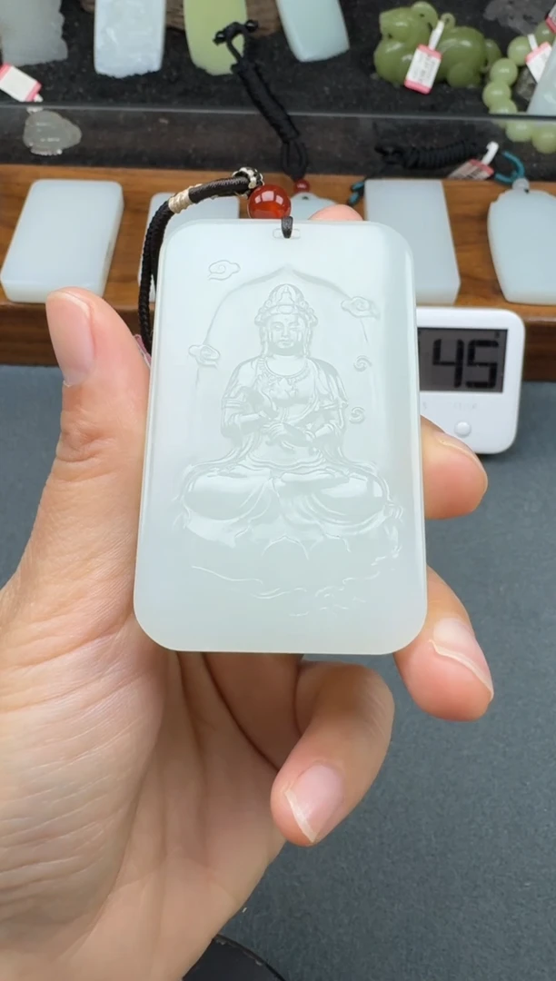 颈饰未镶嵌和田玉2