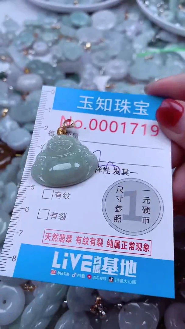 吊坠(不含链)未镶嵌翡翠1719
