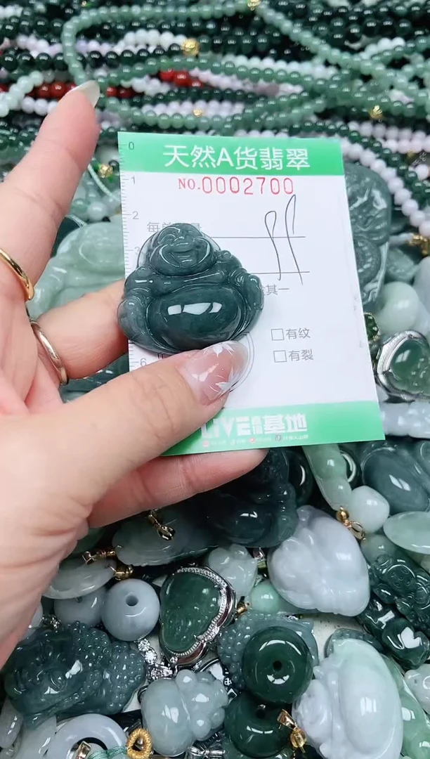 颈饰未镶嵌翡翠翡翠